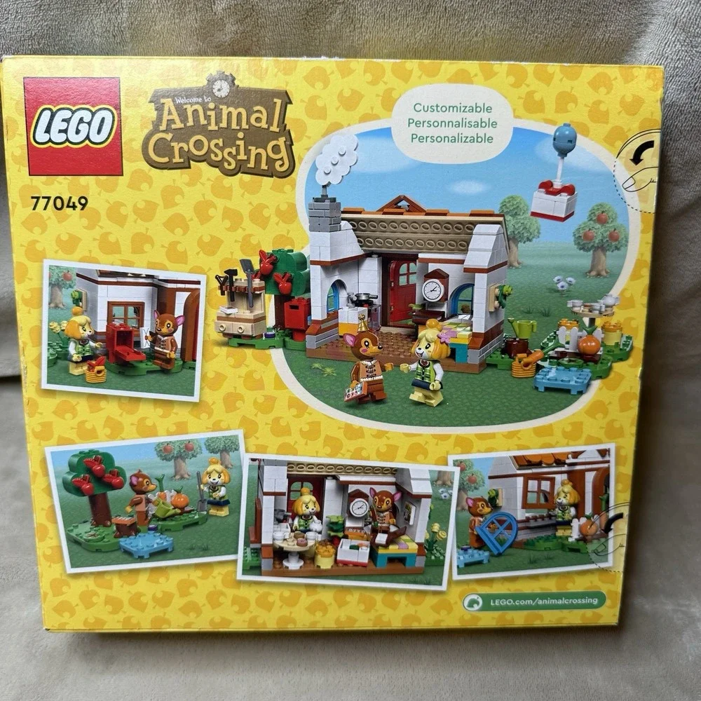LEGO Animal Crossing Isabelle's House Visit 77049 389 pcs Set Ages 6+
